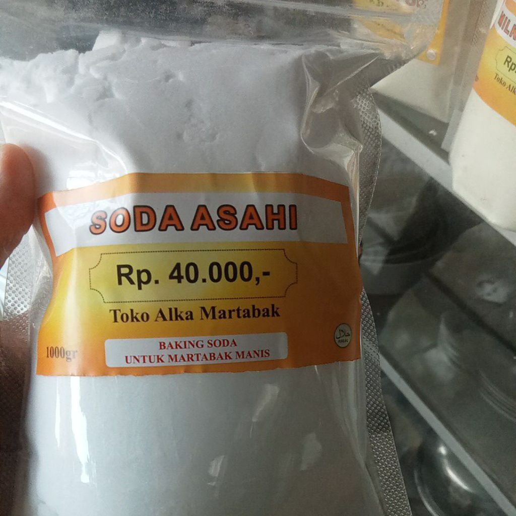 SODA ASAHI 1 KG UNTUK MARTABAK MANIS
