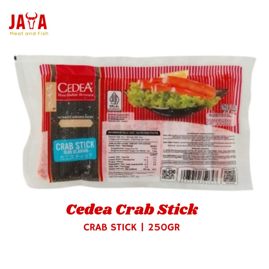 Cedea Crab Stick Frozen 250Gr | Crab Stick 250Gr