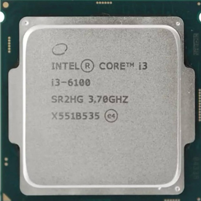 Prosesor Intel Core i3 6100