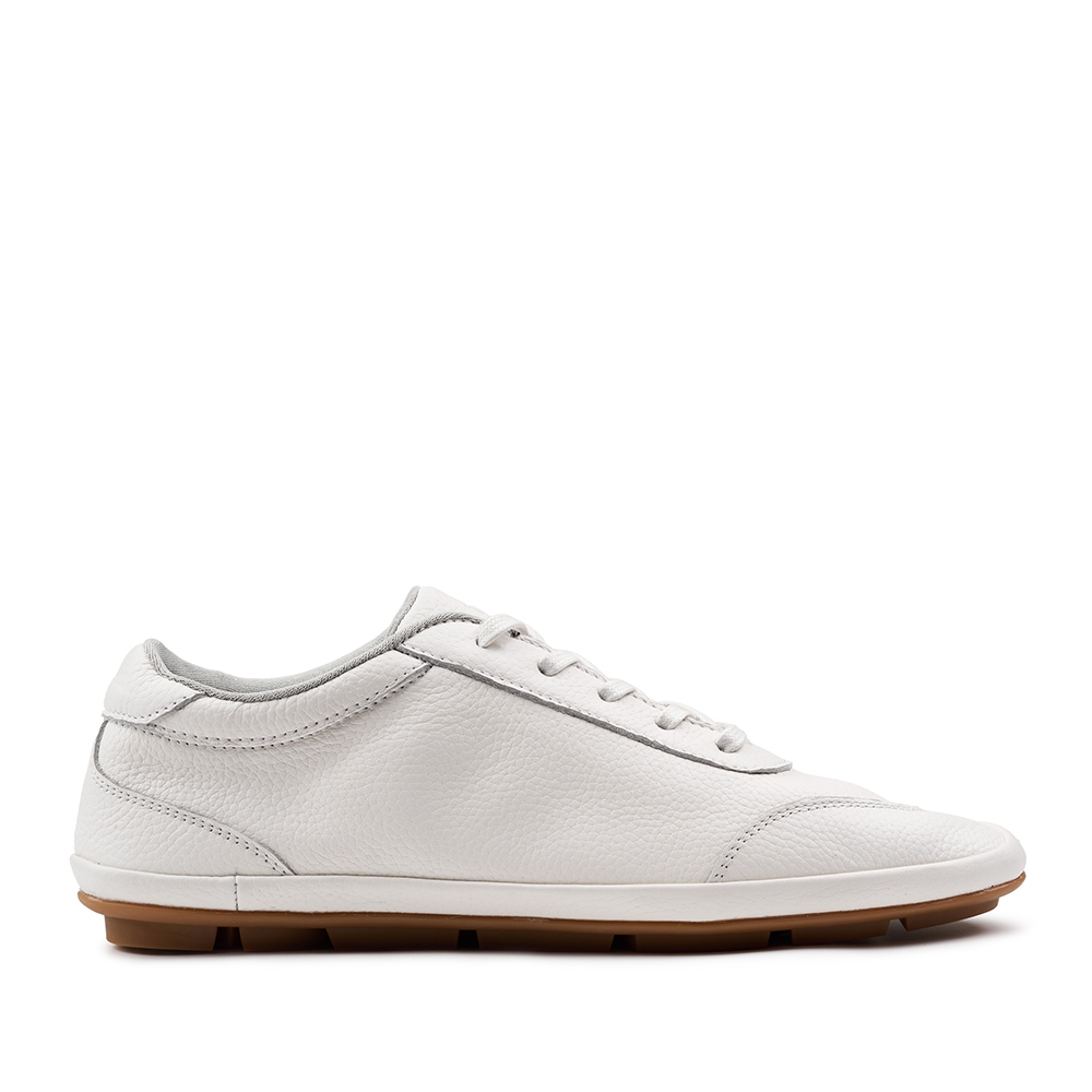 Prabu - Milla White Sepatu Kulit Sneakers Wanita Putih