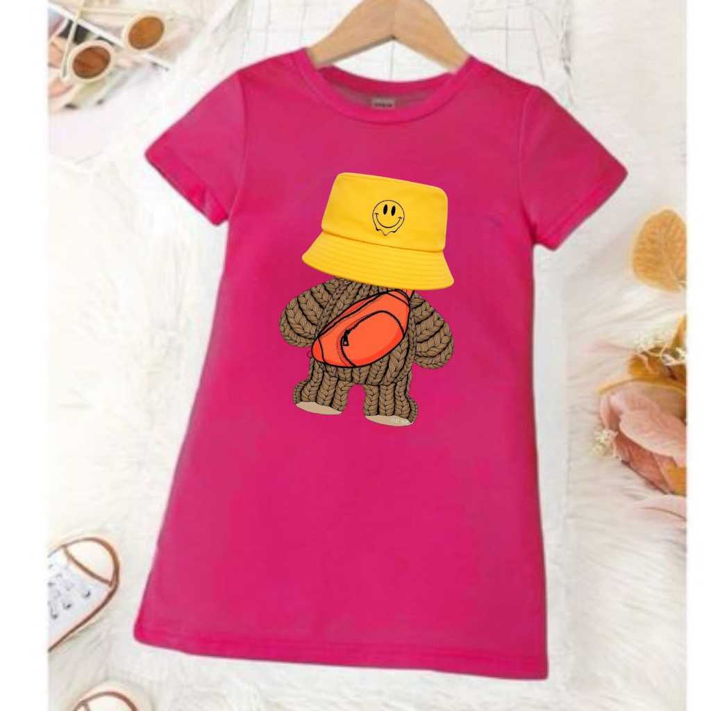 Daster anak perempuan,daster kekinian,daster lengan pendek, dres anak perempuan, baju daster anak, k