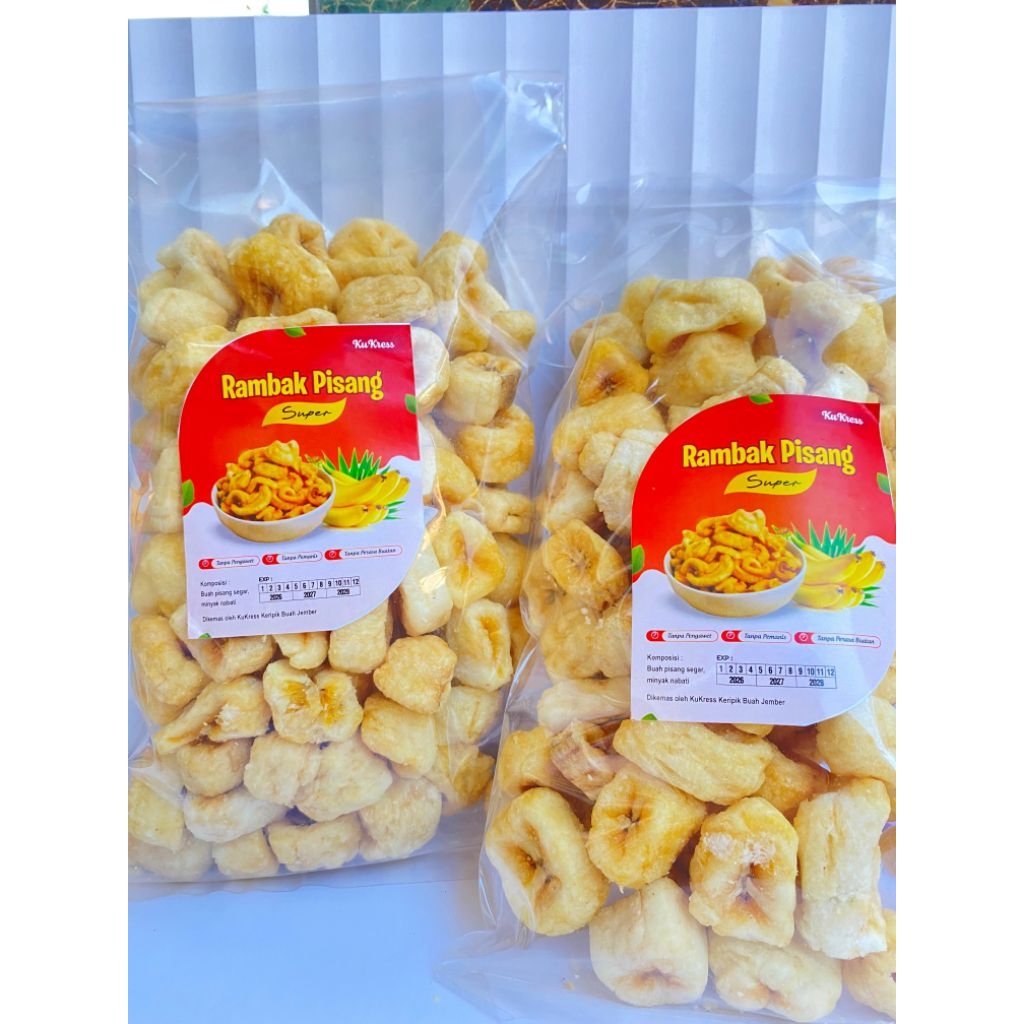 Rambak Pisang Krispi Oven premium grade A