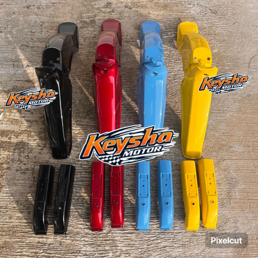 SPAKBOR DEPAN SUZUKI RC 100 RC 80 BRAVO ALL WARNA