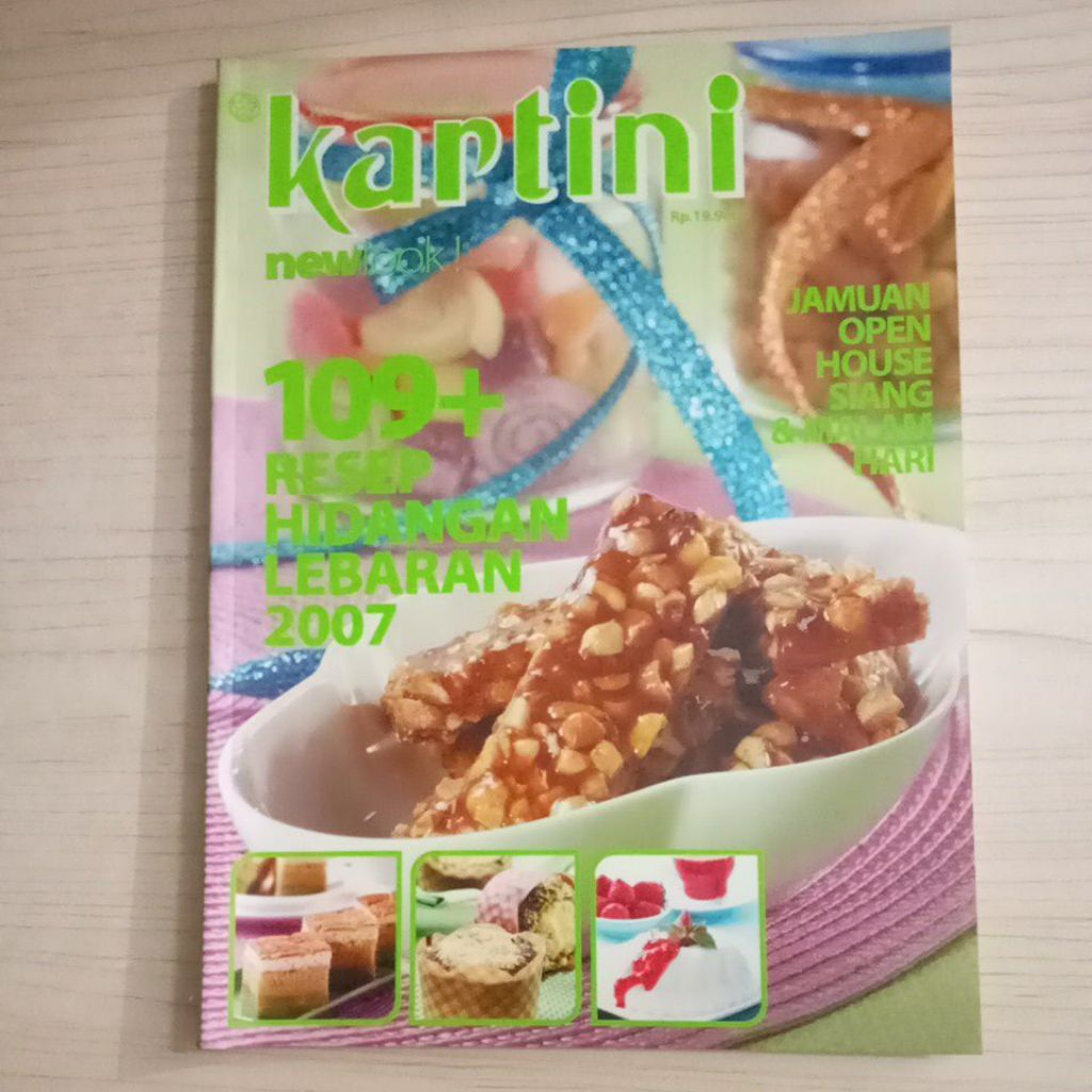 BUKU MAJALAH WANITA KARTINI EDISI HIDANGAN LEBARAN 2007