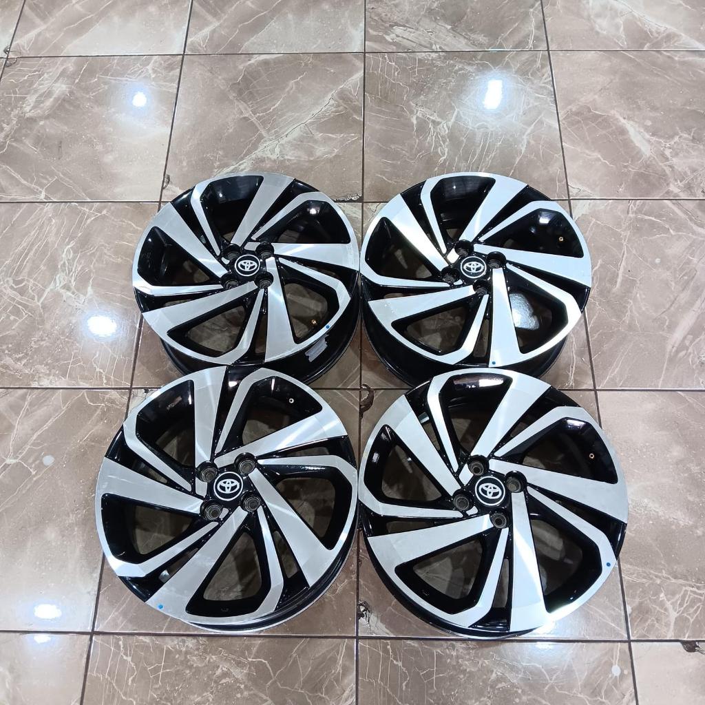 Velg Original Mobil Toyota Raize Ring 17 PNP Yaris Vios Rocky Mazda2 Ford Fiesta