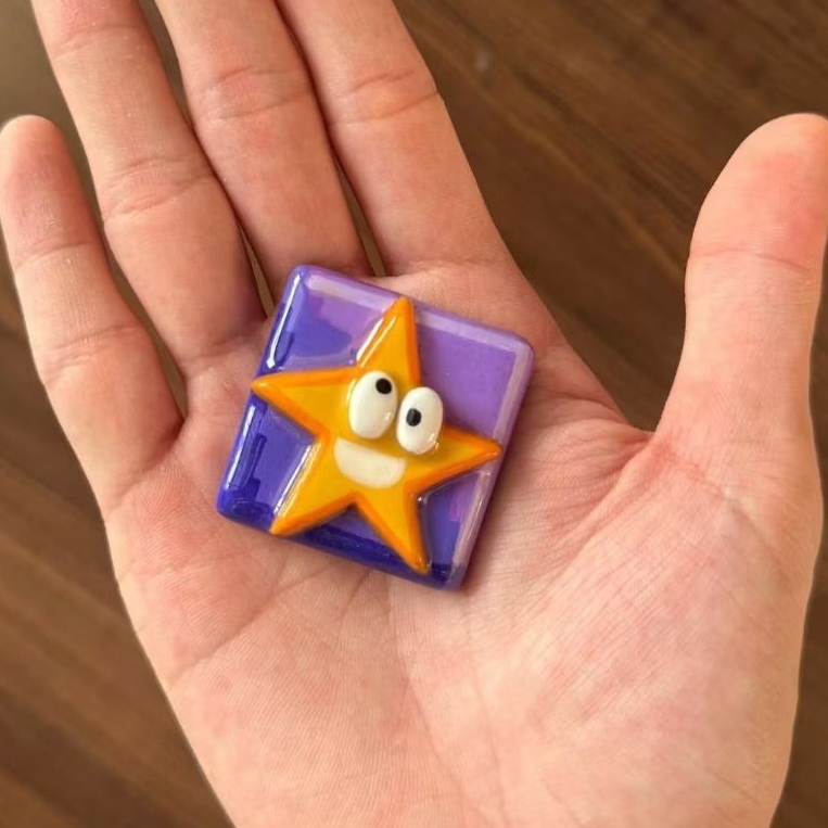 Magnet Kulkas Derpy Star Block Growtopia