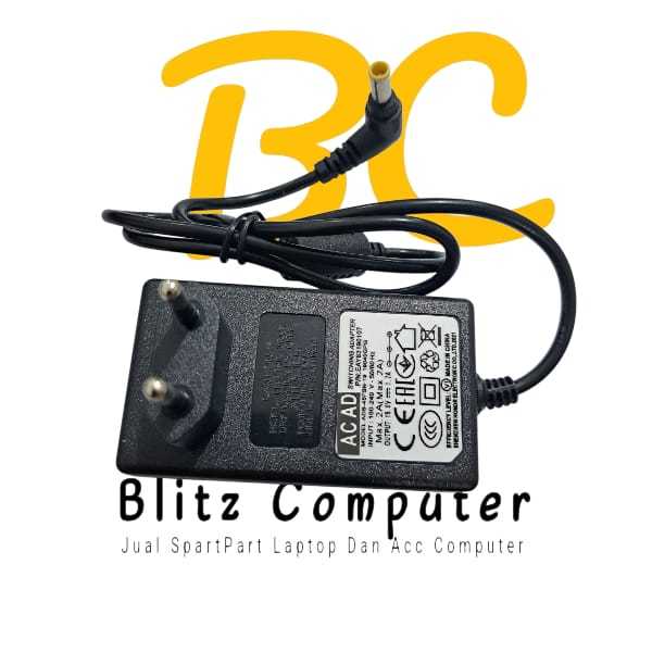 Adaptor Charger TV LED LCD Monitor LG 20-24Inch 19V 1.7A DC 6.5*4.4mm