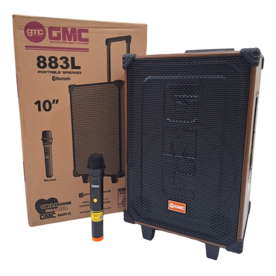 Speaker Portable GMC 883L 10inch