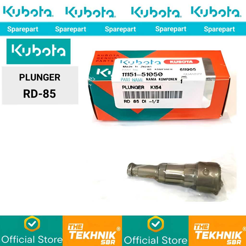 KUBOTA Plunger Assy RD 85