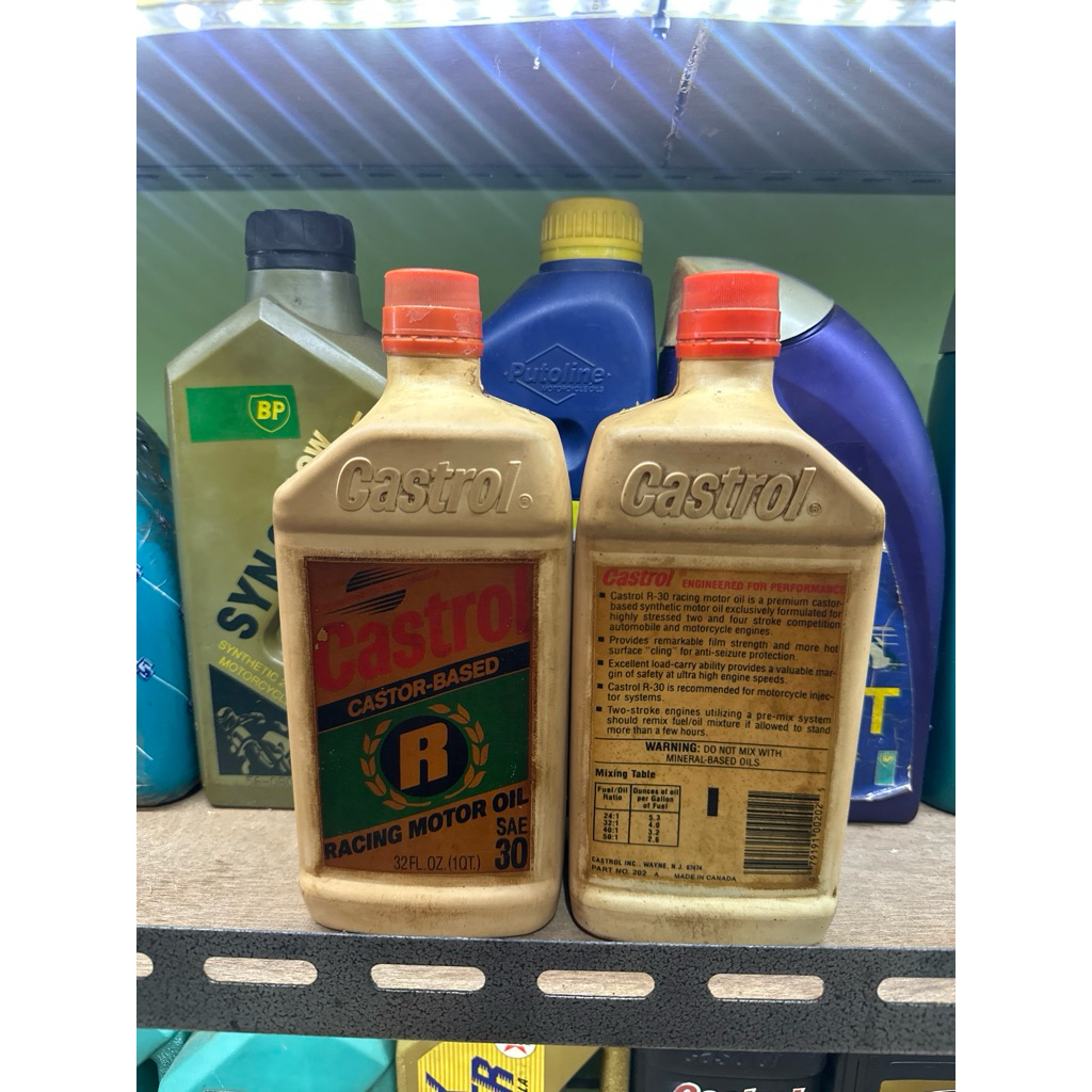 castrol R30 seri lama