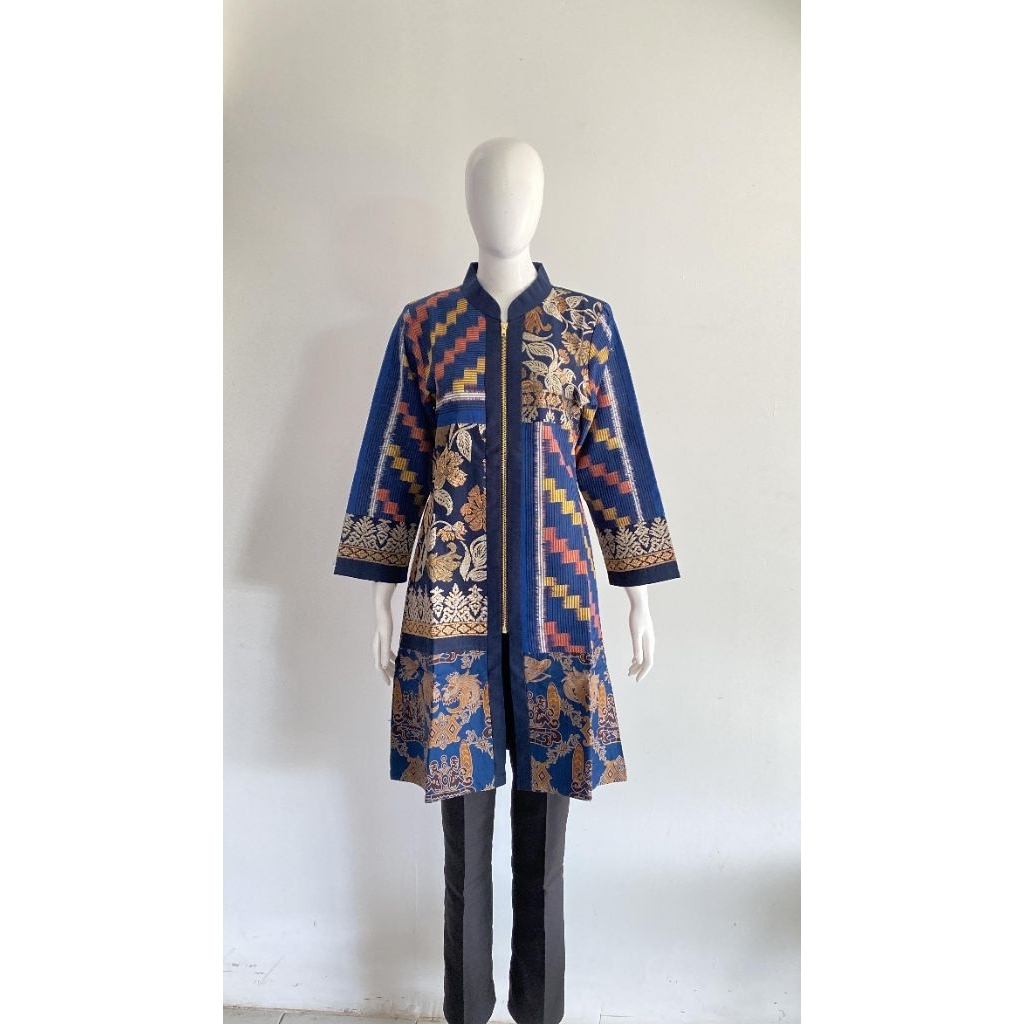 Tunik Kombinasi Songket Bali by Gerai ARaina