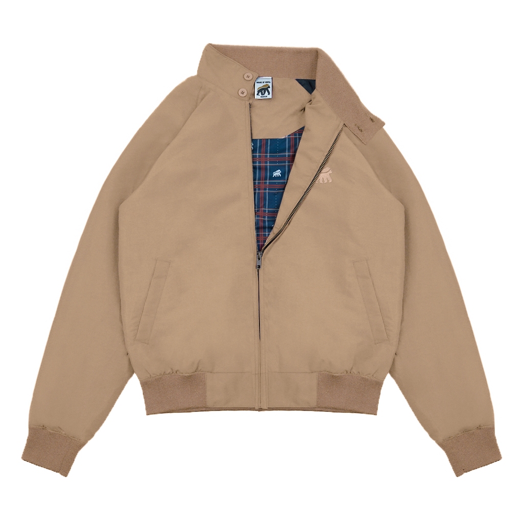House of Smith Jaket Harrington Pria - Hangor Khaki #4 - Harrington Jacket