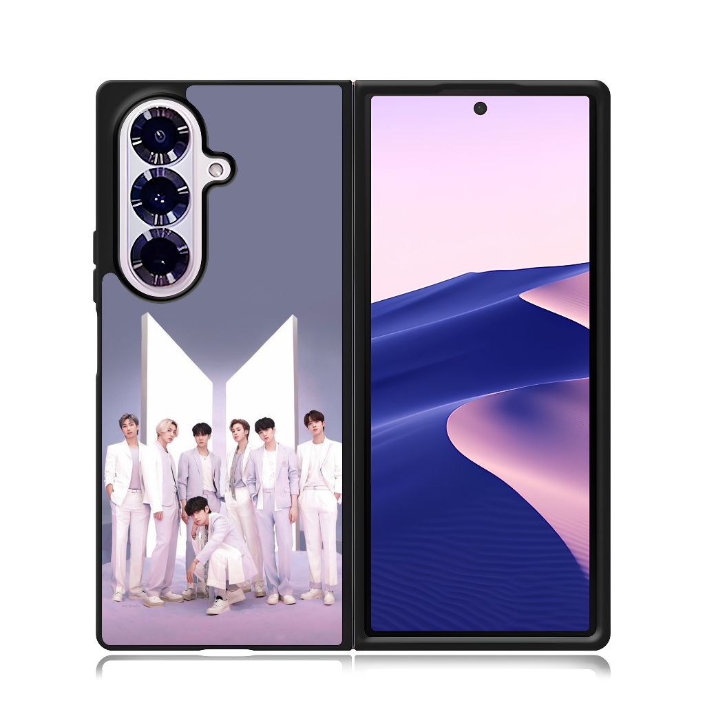 Phone Case Samsung Z Flip Fold 7 6 5 4 3 Phone Custom BTS Kpop
