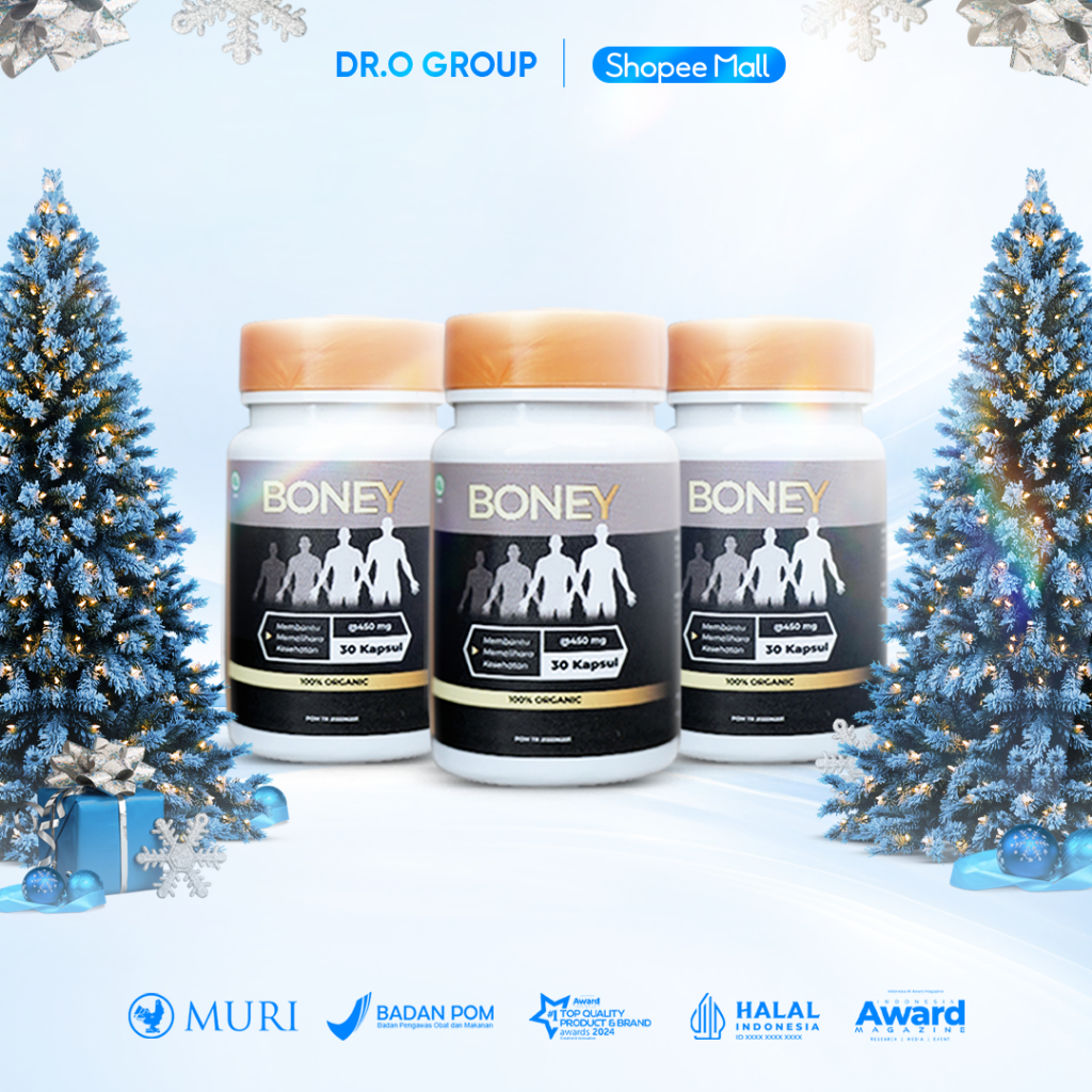 Boney - Rahasia Tinggi Badan Yang Sempurna/ Peninggi Badan Terbaik Dan Terpercaya/ Halal Mui 100%