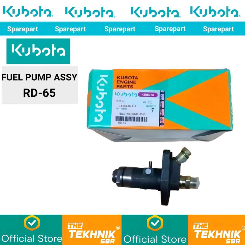 KUBOTA Fuel Pump Assy / Bosch Pump RD 65