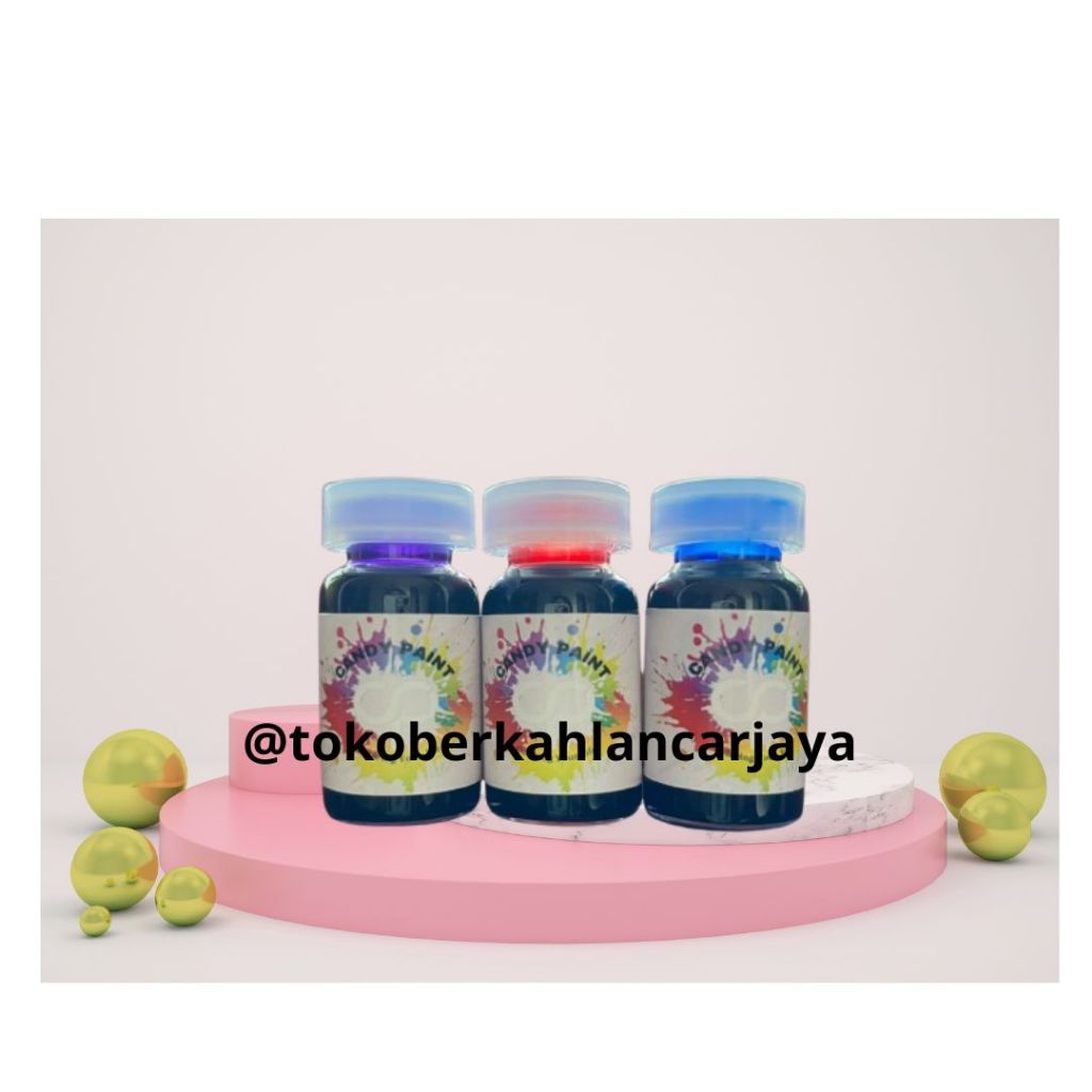 (OLES) 12,5 ML CAT CANDY PAINT CAT OLES CAT CHROME CAT OLES ALUMINIUM,BESI