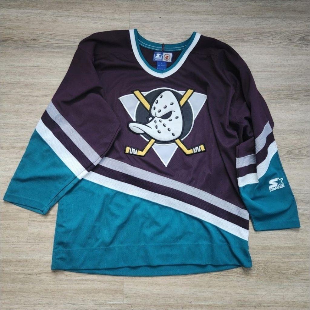 Vintage NHL Anaheim Mighty Ducks Jersey - Disney - L