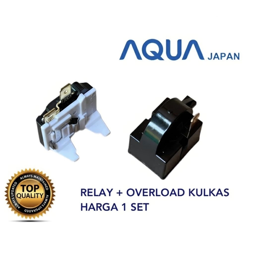 Relay Ptc Overload Kulkas AQUA 1 pintu