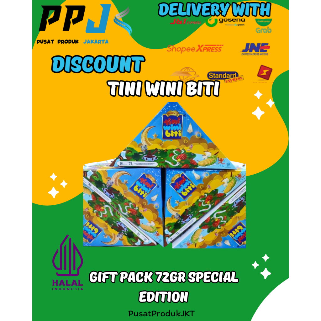Tini Wini Biti Gift Pack 72Gr Special Edition