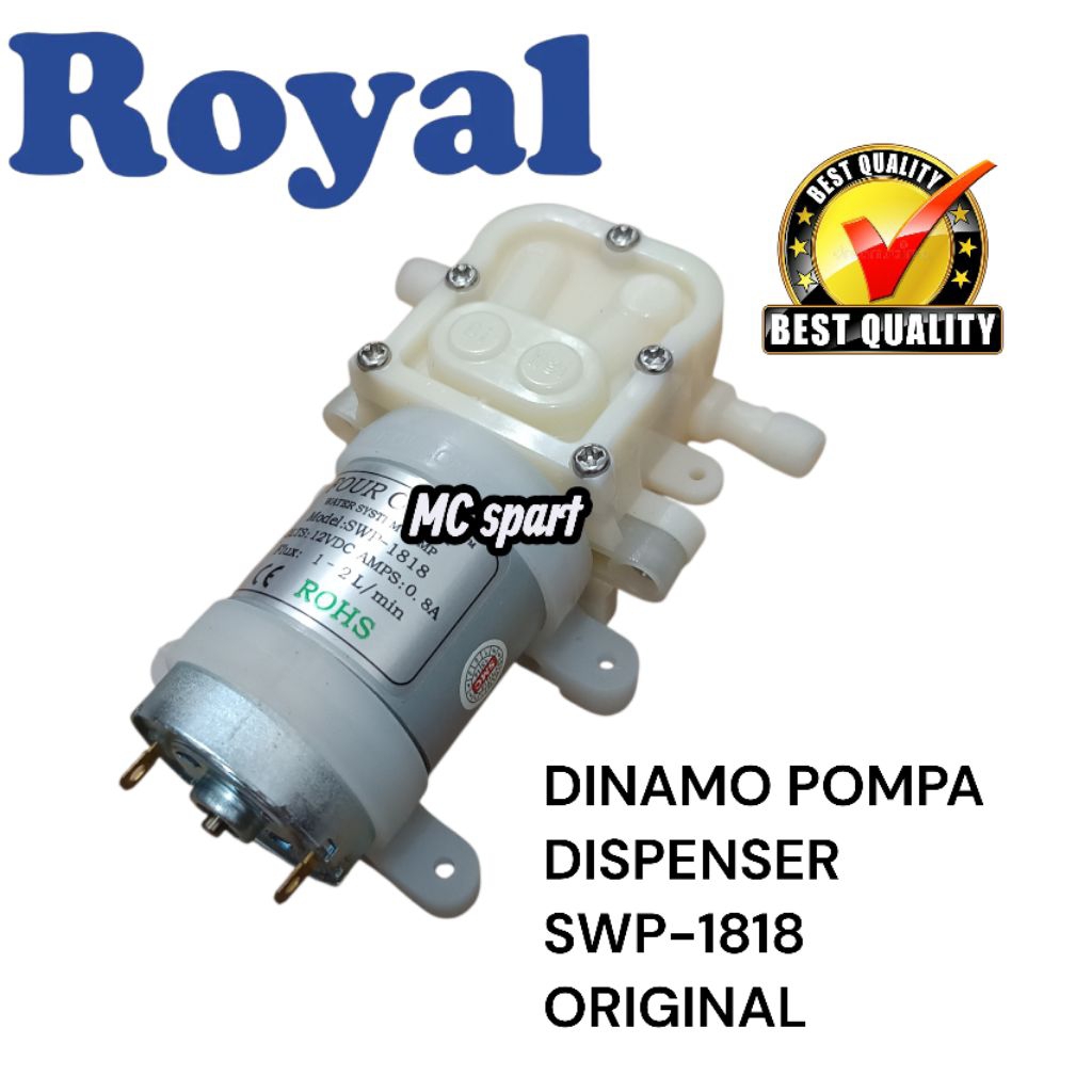 DINAMO DISPENSER POMPA GALON BAWAH DISPENSER GALON BAWAH ROYAL ORIGINAL PART