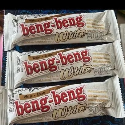 Beng Beng white hand carry bangkok snack