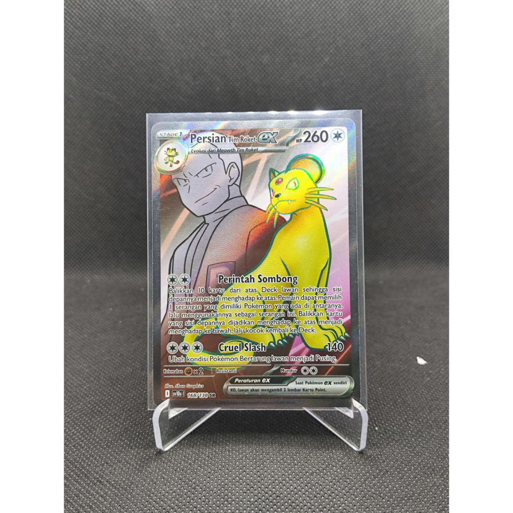 Pokemon TCG Persian Tim Roket SR