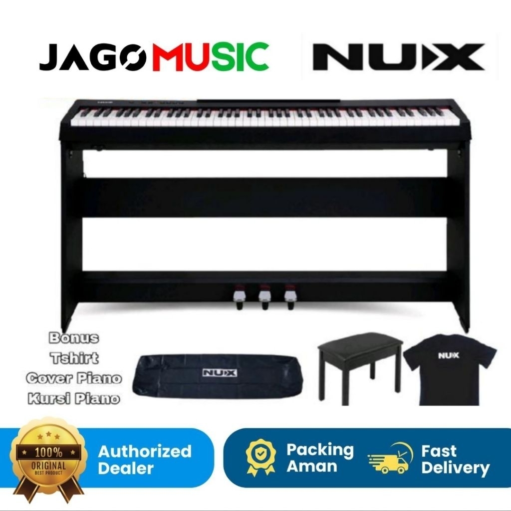 New Smart Digital Piano NUX NPK10 Piano Nux NPK 10 Original