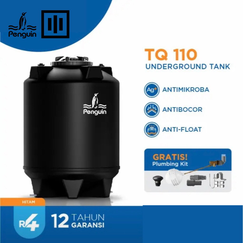 Toren / Tandon / Tangki Air Penguin Underground 1000 Liter - TQ 110