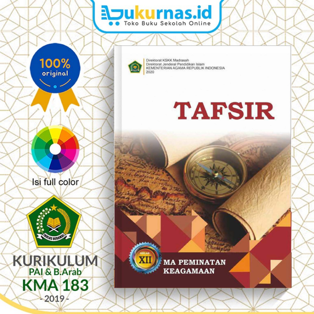 Buku Siswa Tafsir Peminatan Keagamaan Kelas 12 MA KEMENAG KMA 183