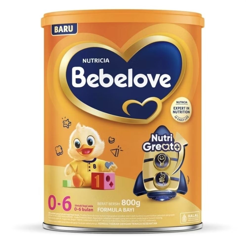 Bebelove 1 Susu Formula Susu Bubuk 0-6 Bulan 800 g