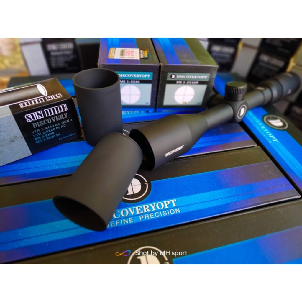 sunhide telescope discovery ms 3-9x40, ms 3-9x40 IR, vtr 3-9x40 irac