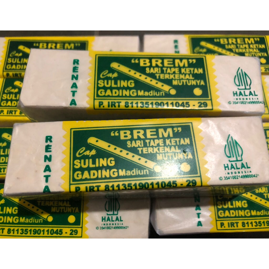 brem ori/ brem tape/ brem bungkus hijau/brem madiun