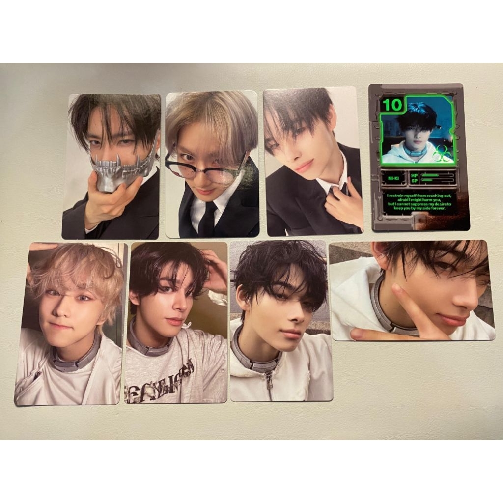 [READY STOCK] Official Photocard Enhypen Wevers ver. Pob Benefit Reguler Ver Weverse Global Jungwon 