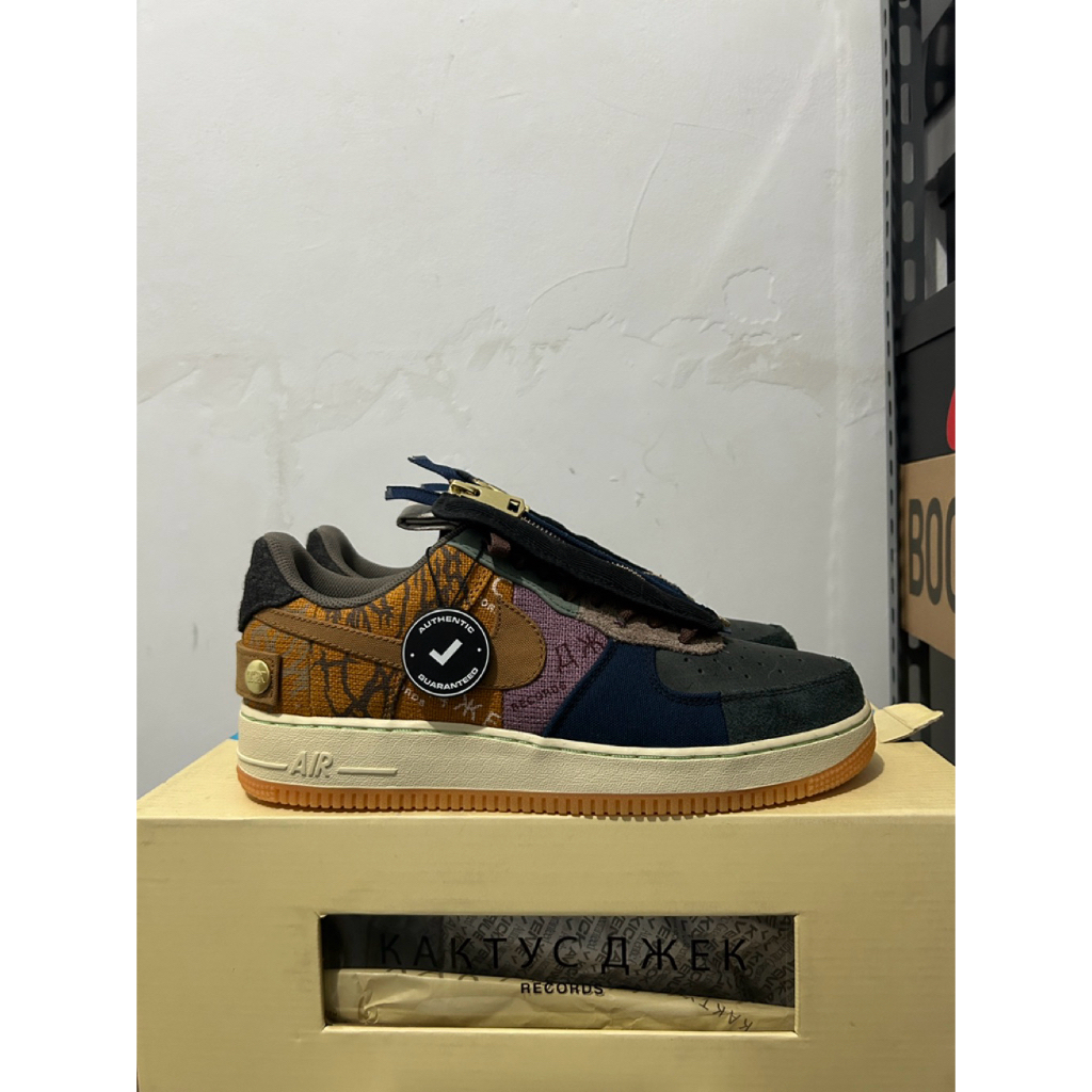 nike air force 1 travis scott cactus jack (100% authentic)