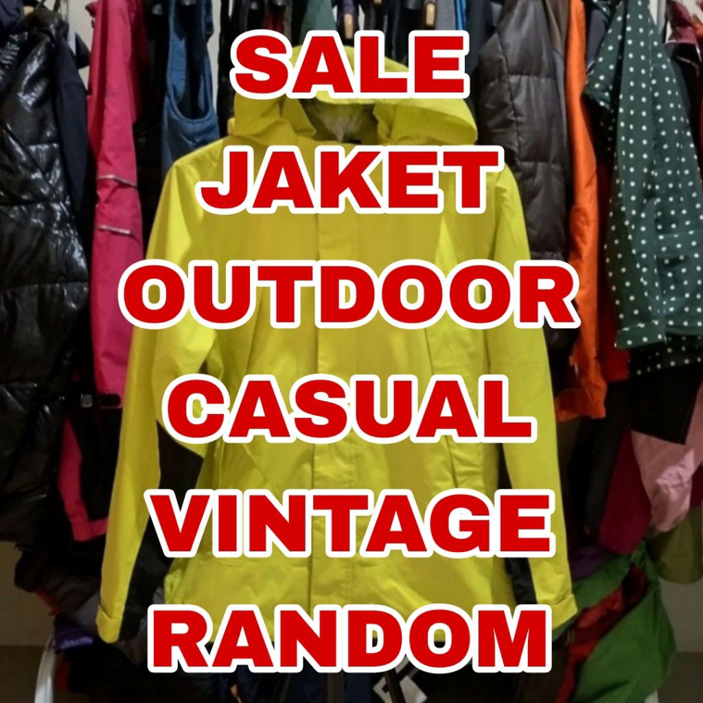 SALE JAKET OUTDOOR MURAH CASUAL VINTAGE GORPCORE GORETEX SNOWBOARD RANDOM
