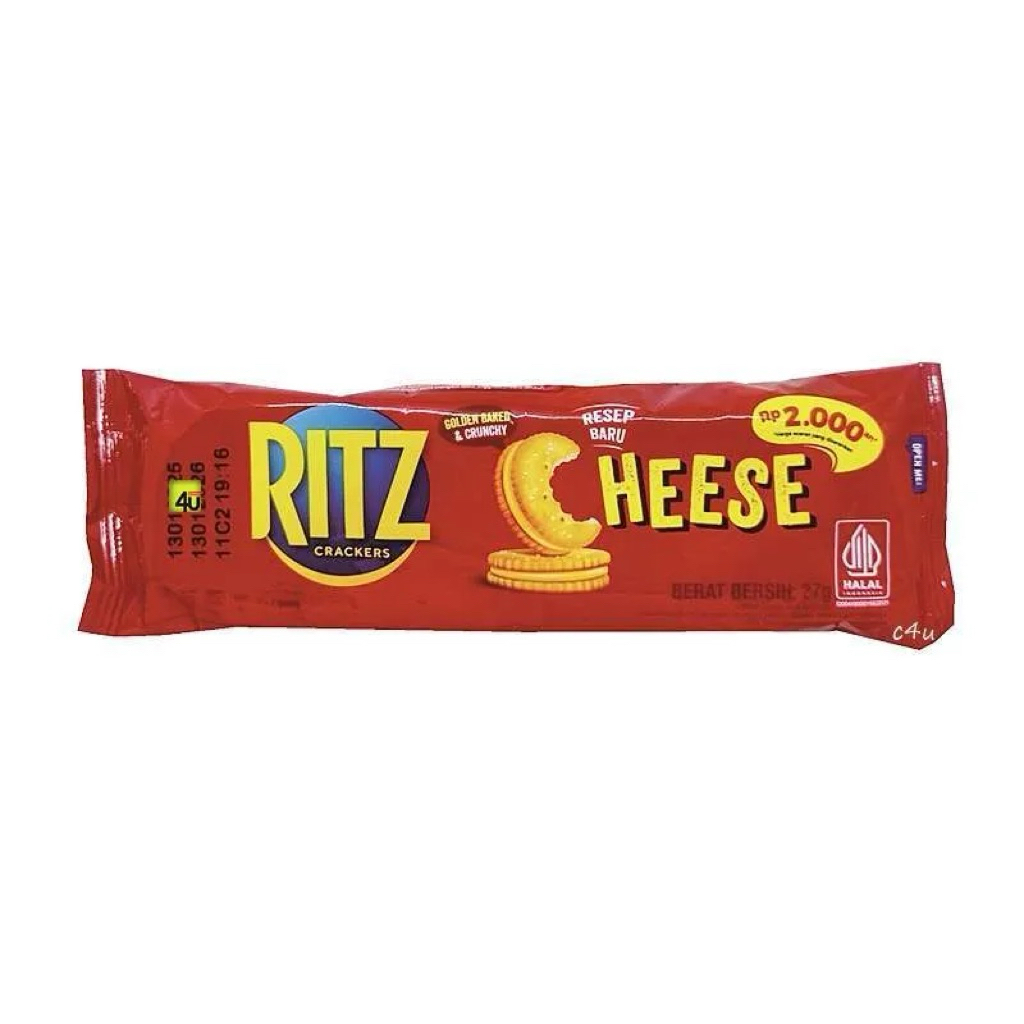 Grilshop7 Cracker Krim Keju Ritz Cheese 27Gr
