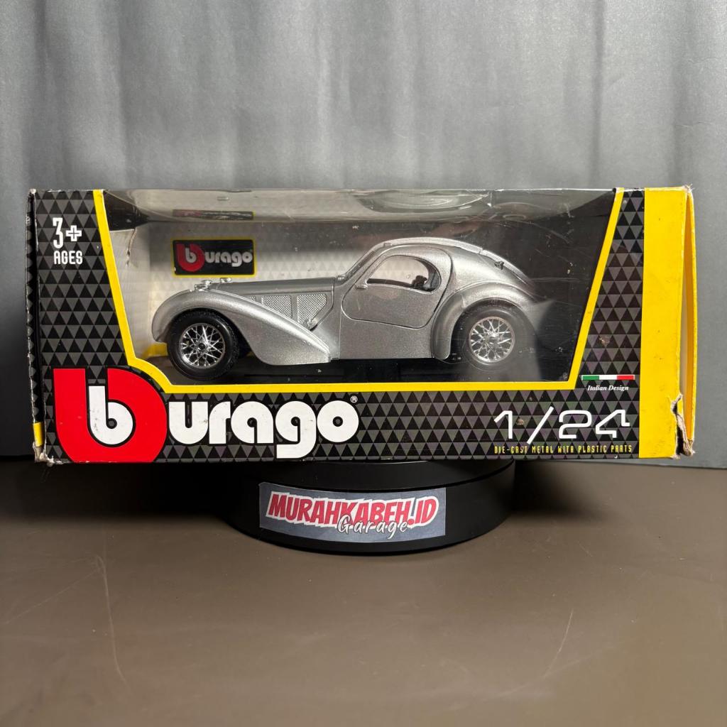Bburago '36 Bugatti Atlantic -  Skala 1 : 24 Reguler Tahun 2021