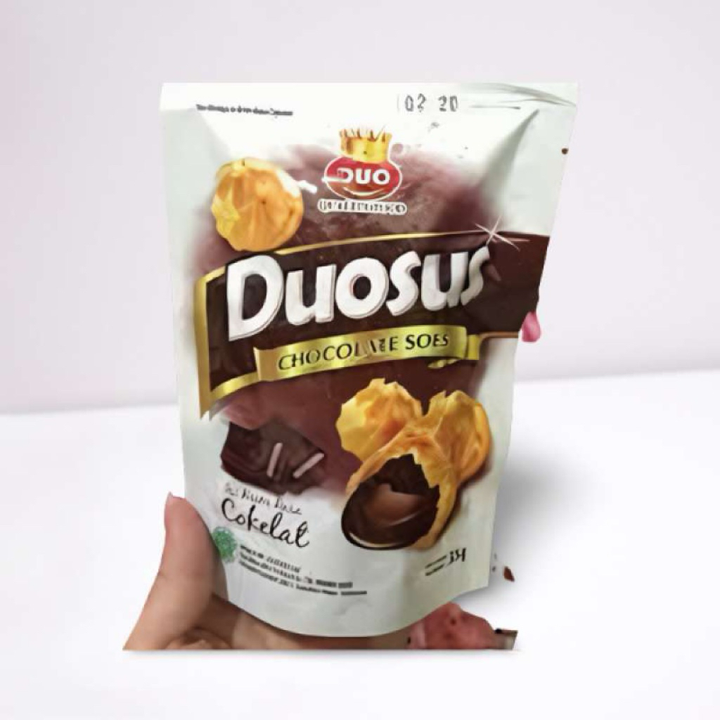 DUOSUS COKLAT 35GR / DUOSUS BLUEBERRY | SOES KERING / SUS COKLAT