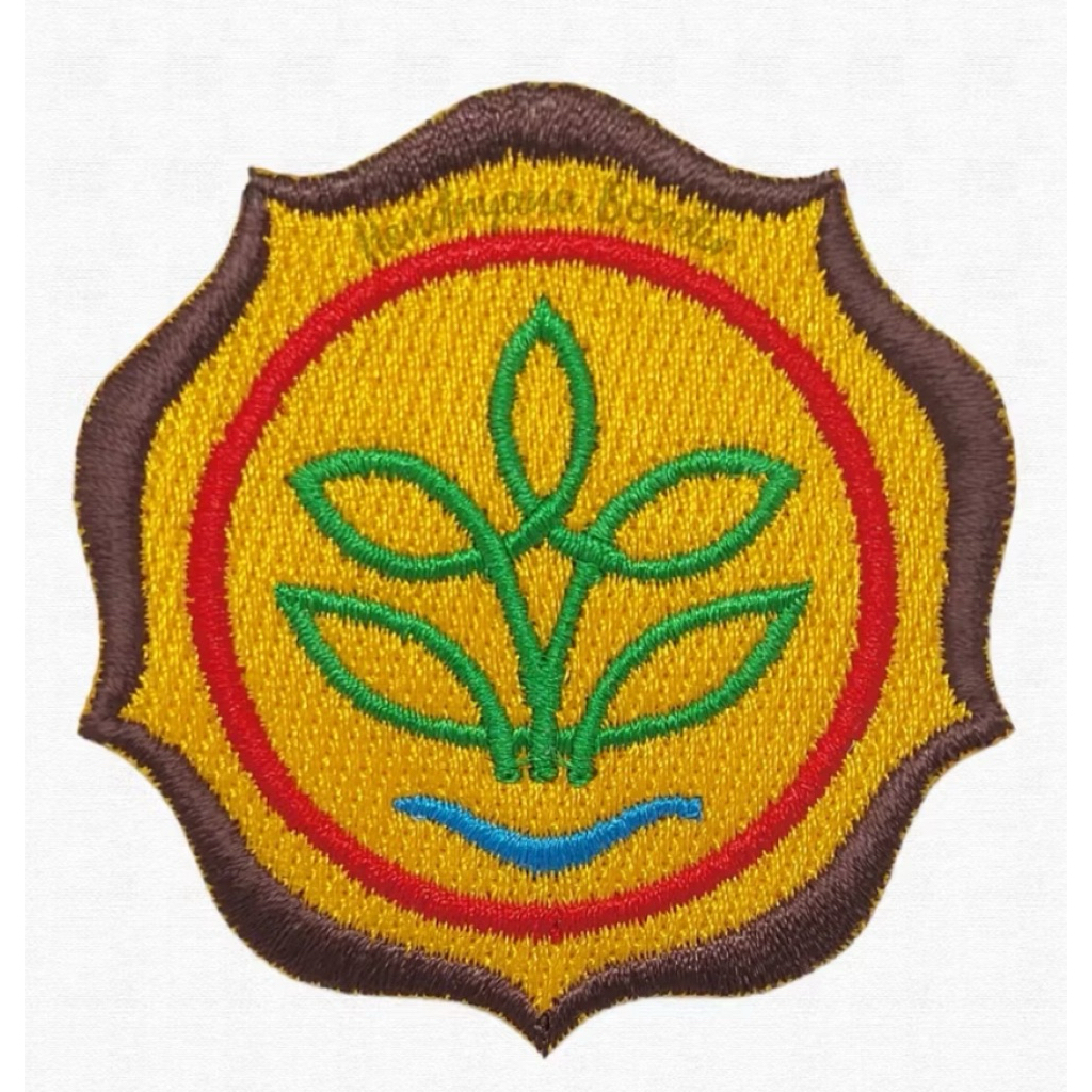 Bordir Logo Kementrian Pertanian atau KEMENTAN