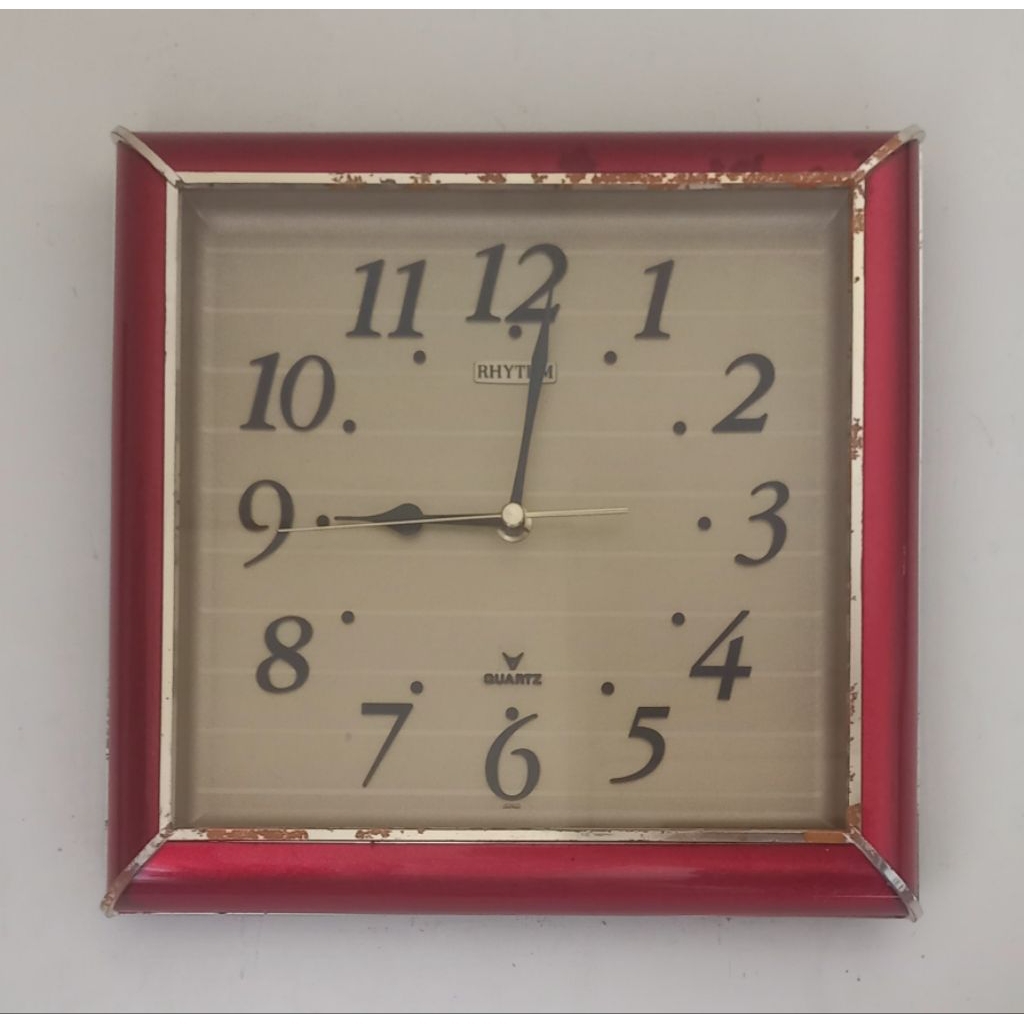 Jam dinding RHYTHM original vintage