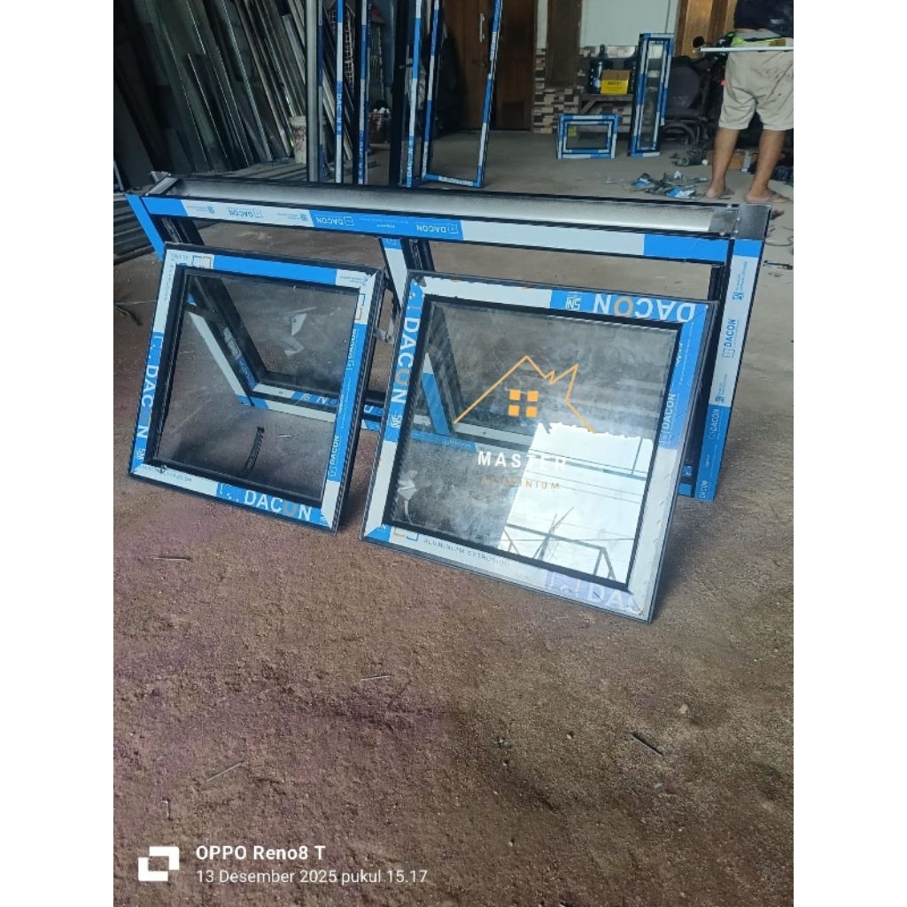jendela aluminium gandeng 2