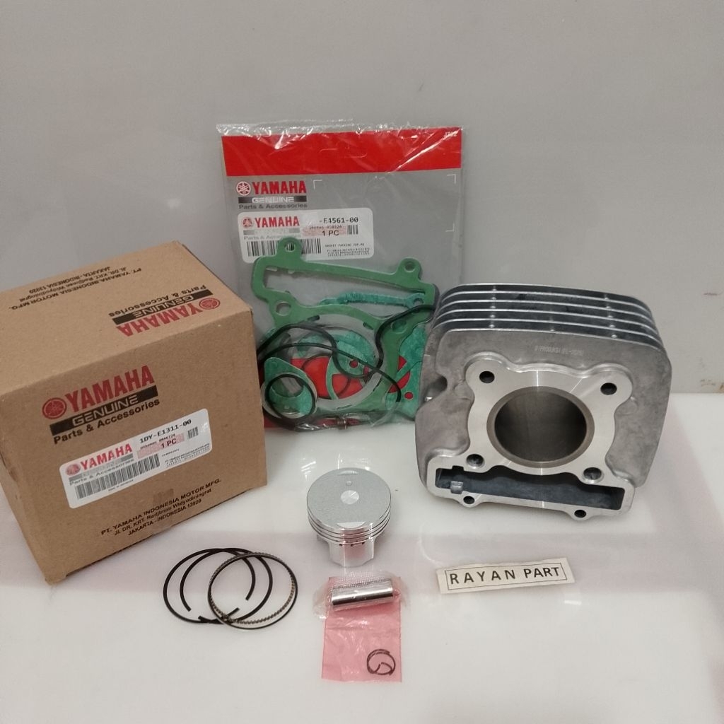 Blok Seher Jupiter Z1 injeksi komplit piston kit 1DY