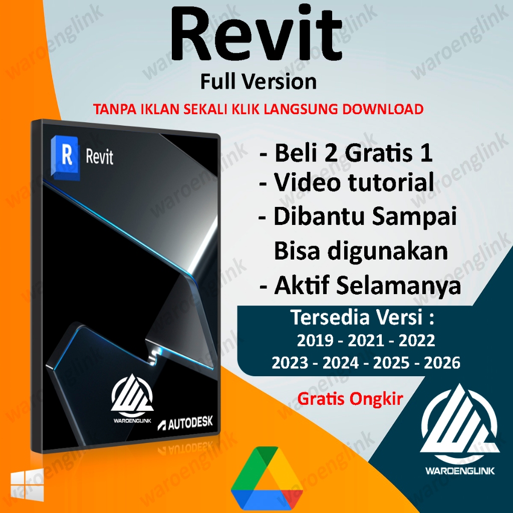Revit 2026 Revit 2025 Revit 2024 full aktivasi | Video tutorial | Windows | Full Version | Lifetime