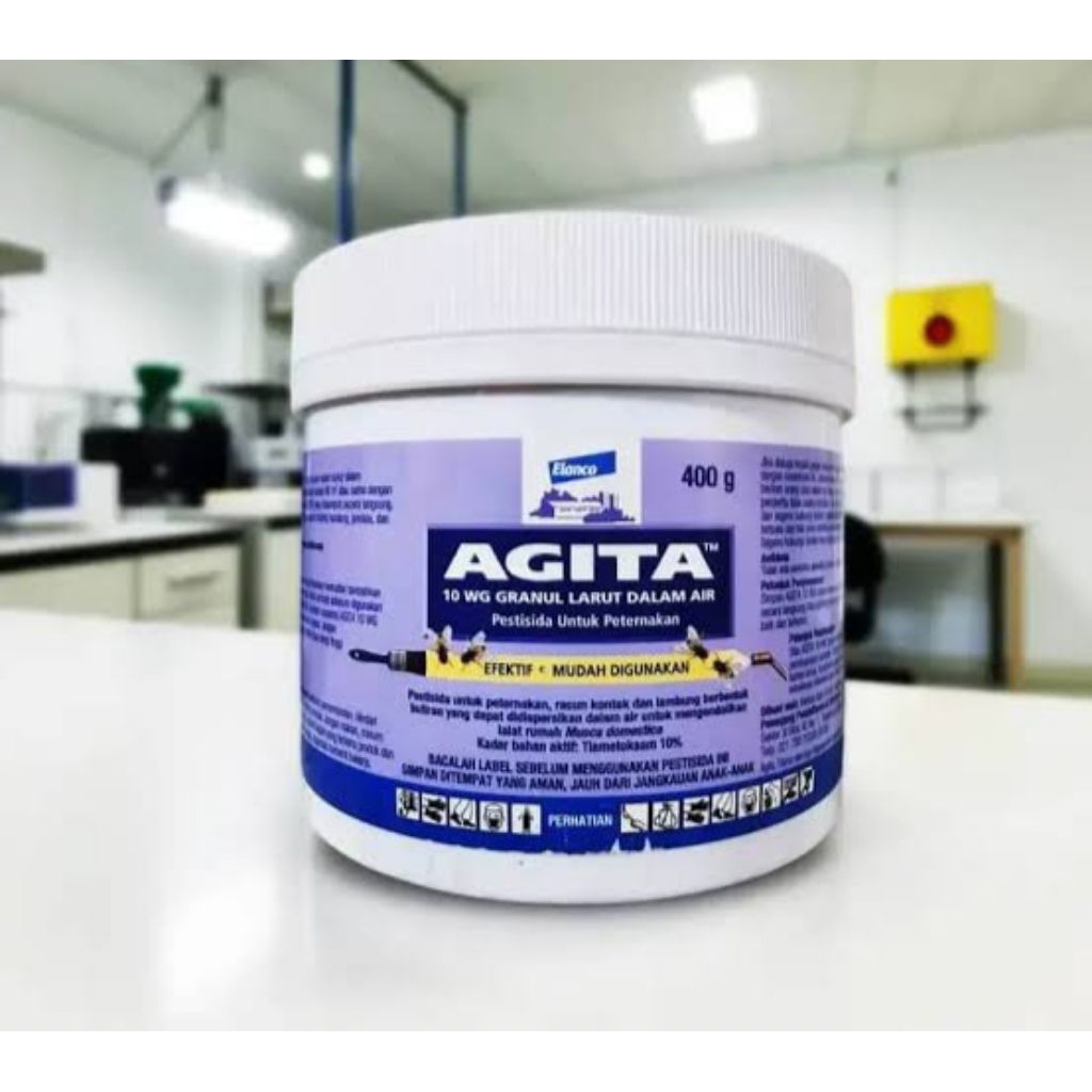 AGITA 10 WG OBAT RACUN PEMBASMI LALAT PALING AMPUH ORIGINAL 400gram