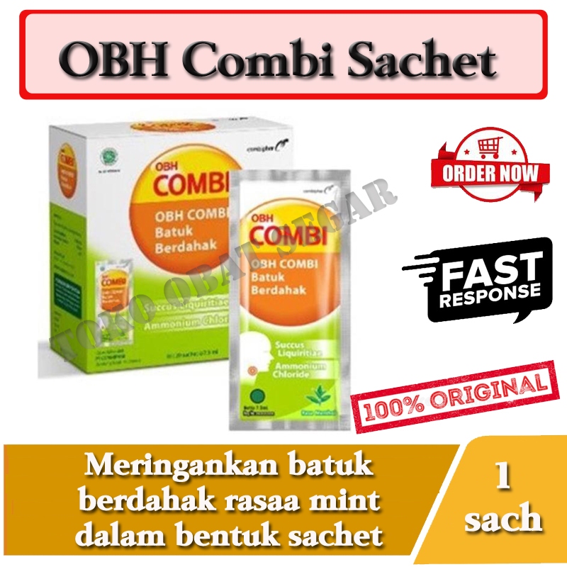 OBH Combi Sachet Obat Batuk Berdahak Mint