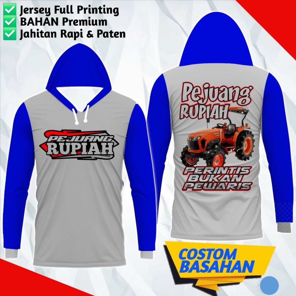 BASAHAN TRAKTOR KUBOTA - KAOS KERJA - BAHAN TEBEL - KAOS PETANI