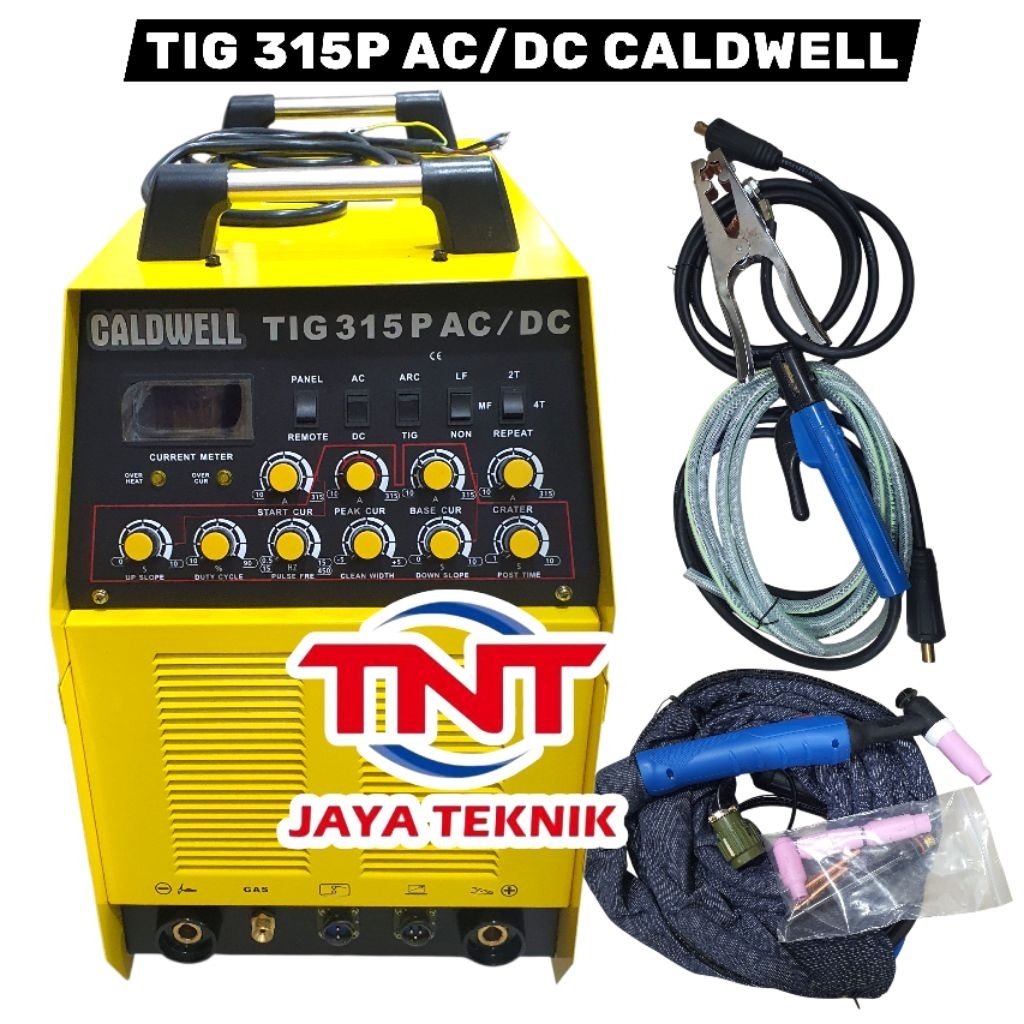 MESIN LAS ARGON CALDWELL TIG 315 P AC DC / CALDWELL TIG 315 ACDC  MESIN LAS ARGON