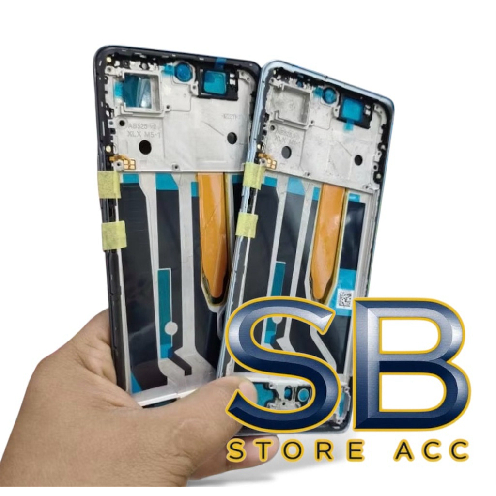 Frame LCD tatakan LCD tulang tengah middle Realme 10 pro+ / Realme 10 pro plus