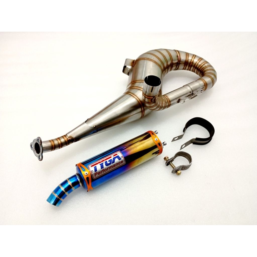 TYGA exhaust vespa classic / vespa px150 / vespa super / vespa excell