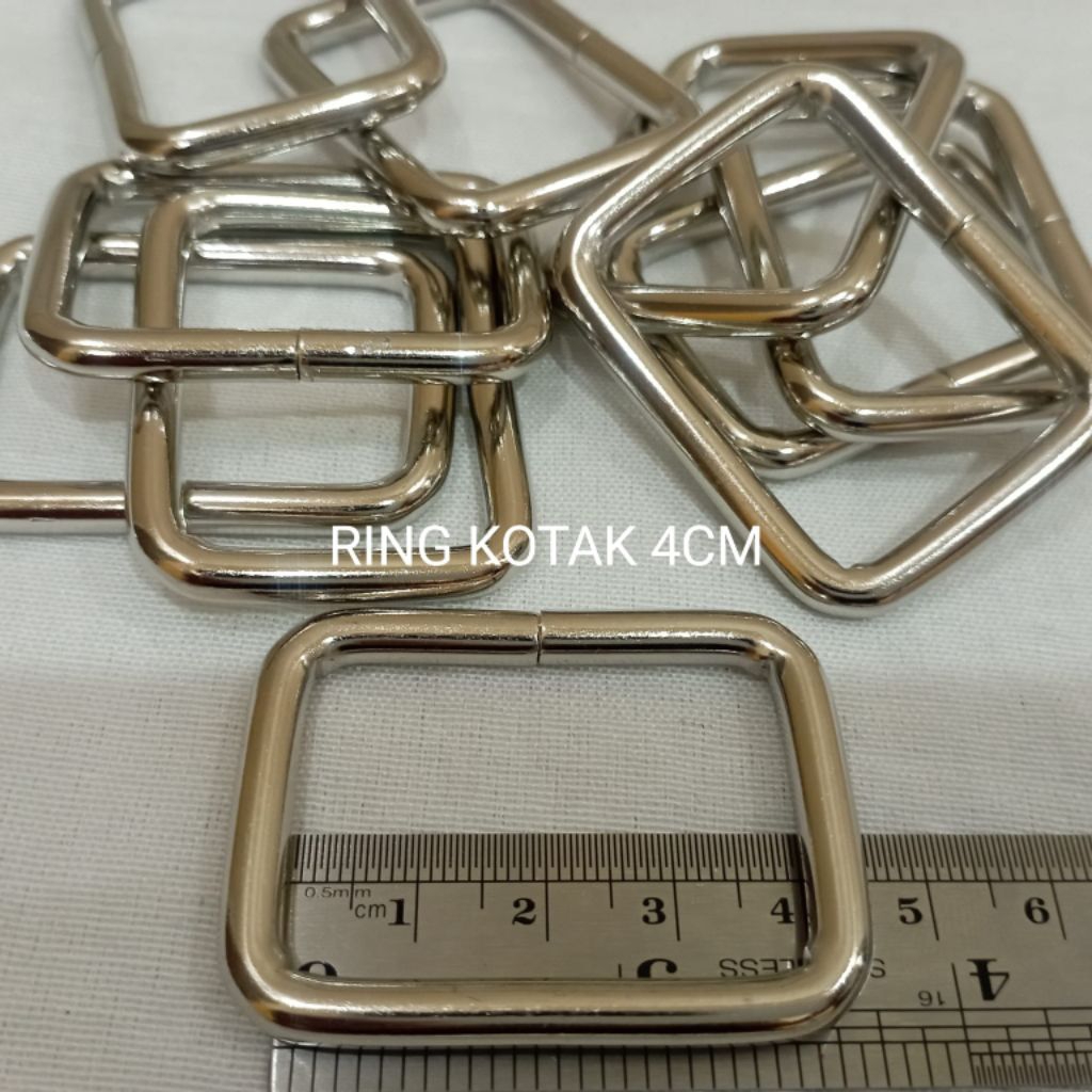 RING KOTAK 4CM PREMIUM AKSESORIS TAS